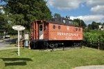 PRR 477859 on display at the rail park